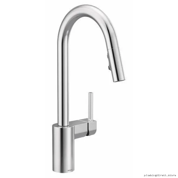Moen Align Chrome Kitchen Faucet with Water-Saving Pulldown