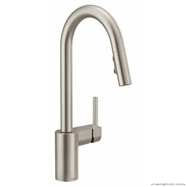 Moen Align Kitchen Faucet with Pulldown Spray & Spot-Resist Stainless Steel | Model #756SRSLowFlow Design