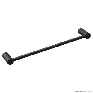 Contemporary Moen Align Towel Bar - 18" Matte Black YB0418BL