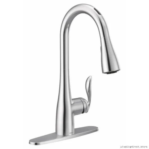 Moen Arbor Voice Control Smart Faucet Chrome Touchless Kitchen Sink