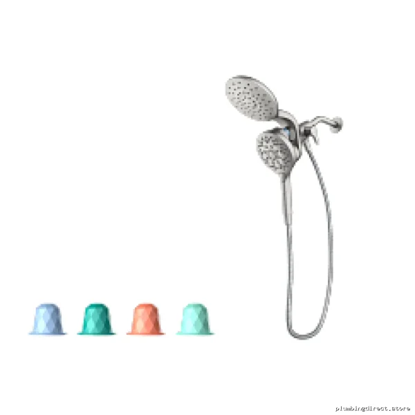Moen Aromatherapy Shower Head with Essential Oil Capsules in Spot Resist Nickel