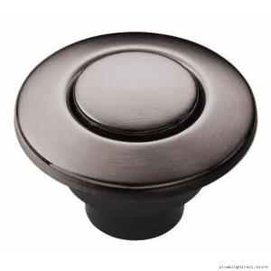 Moen Disposal Air Switch Button - Black Stainless Steel AS-4201-BLS