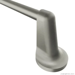 Moen Aspen 18-Inch Brushed Nickel Bathroom Towel Bar - Durable & Stylish