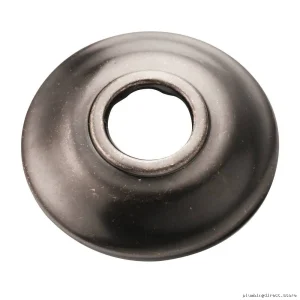 Elegant Oil Rubbed Bronze Shower Arm Cover by Moen AT2199ORB