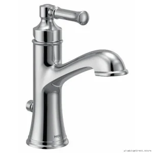 Moen Chrome Single Handle Bathroom Sink Faucet 6803 - Dartmoor Series