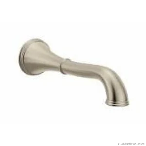 Moen Belfield 10-Inch Brushed Nickel Tub Spout - Modern Luxury Faucet Accessory