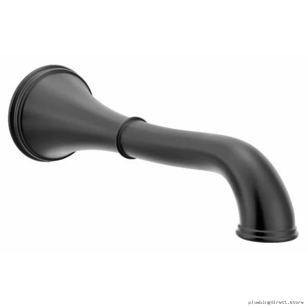 Moen Belfield 10 Tub Spout in Matte Black Finish - Modern Design TF193371BL