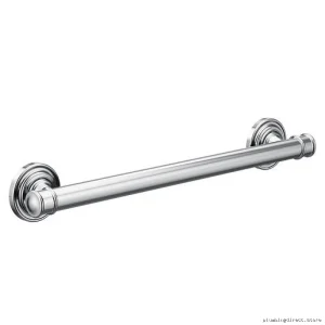 Moen Belfield 12-Inch Chrome Bathroom Grab Bar YG6412CH