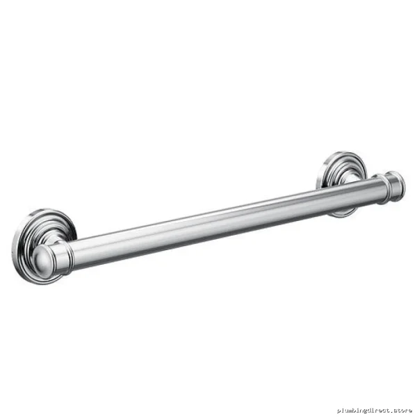 Moen Belfield 12-Inch Chrome Bathroom Grab Bar YG6412CH