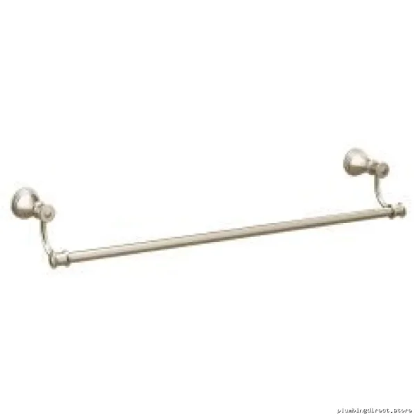 Moen Belfield 24-Inch Bathroom Towel Bar in Polished Nickel - Modern Design