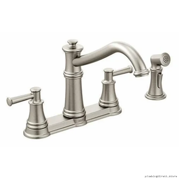 Belfield Kitchen Faucet: Spot-Resistant Stainless with Separate Spray | Moen Model