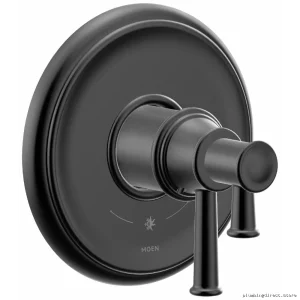 Moen Belfield M-Core 4 Valve Trim in Matte Black - Stylish UT4311BL Upgrade