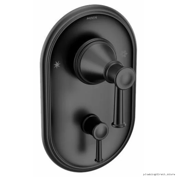 Moen Belfield Matte Black Posi-Temp Valve Trim with Built-In Diverter T2310BL