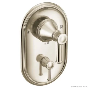 Moen Belfield Posi-Temp Valve Trim with Integrated Diverter - Polished Nickel Finish T2310NL