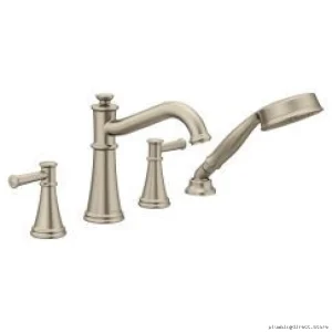 Moen Belfield Roman Tub & Hand Shower Trim in Brushed Nickel