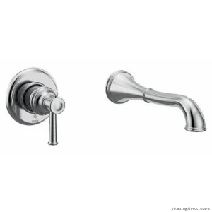 Moen Belfield Single-Handle Wall Mount Tub Filler Chrome Trim