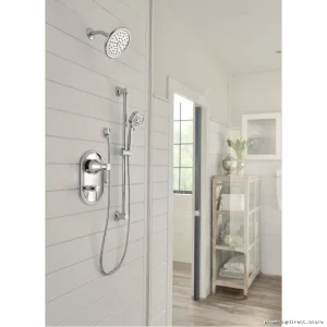 T2310 Moen Belfield Thermostatic Shower Valve Trim - Chrome Built-In Diverter
