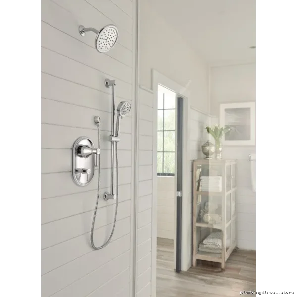 T2310 Moen Belfield Thermostatic Shower Valve Trim - Chrome Built-In Diverter