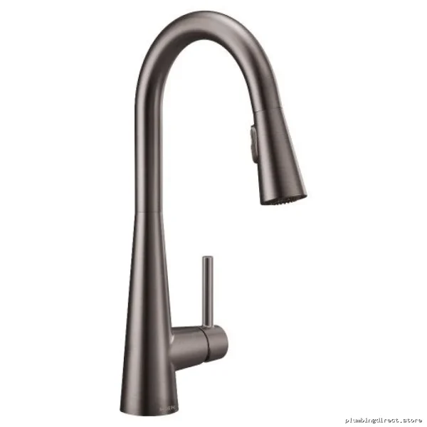 Moen 7864BLS Black Stainless Pulldown Spray Kitchen Faucet - Modern & Sleek