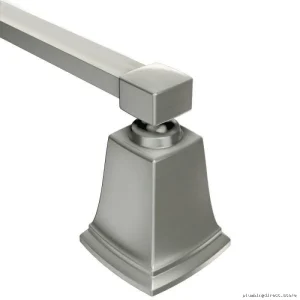 Moen Boardwalk Towel Bar - Brushed Nickel 24-Inch Stainless Steel Y3224BN