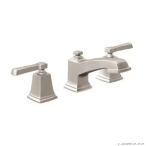 Moen Boardwalk Widespread Bathroom Faucet WS84820SRN Spot-Resist Brushed Nickel