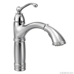 Moen Brantford Kitchen Faucet with Pull-Out Spray Chrome 7295C