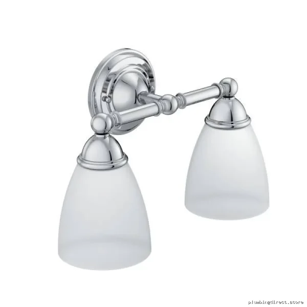 Moen Brantford Chrome Dual-Globe Wall Sconce – YB2262CH - Image 2
