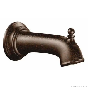 Moen Brantford Oil Rubbed Bronze Tub Spout with Built-In Diverter 3814ORB