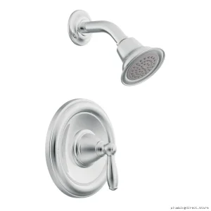 Moen Brantford Posi-Temp Eco-Friendly Shower Trim Kit in Chrome - T62152EP