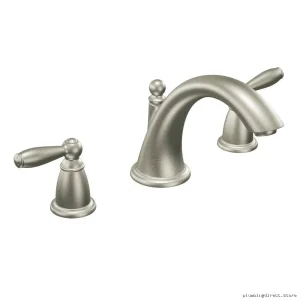Moen Brantford Roman Tub Faucet in Brushed Nickel T4943BN Trim Kit