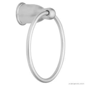Moen Brushed Chrome Mason Towel Ring - Bathroom Hardware YB8086BC