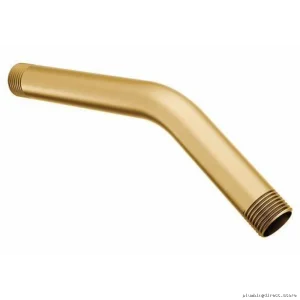 Moen Brushed Gold 8-Inch Shower Arm - Modern Bathroom Upgrade