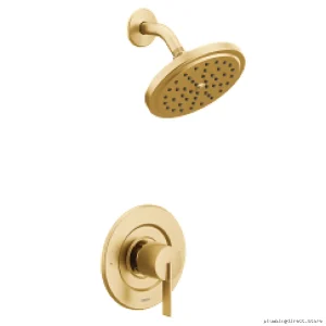 Moen Brushed Gold Cia Posi-Temp Shower Trim Set T2262EPBG - Modern Bathroom Upgrade