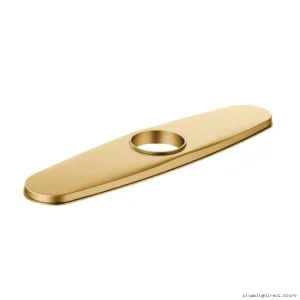 Moen Brushed Gold Stainless Steel Deck Plate Escutcheon 141002BG