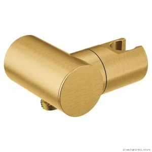 Moen Brushed Gold Hand Shower Bracket with Wall Elbow A755BG