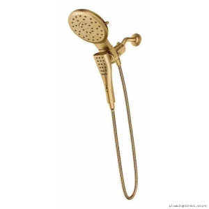 Shower Head & Handheld Combo with Magnetic Dock & Infiniti Dial - Brushed Gold Moen