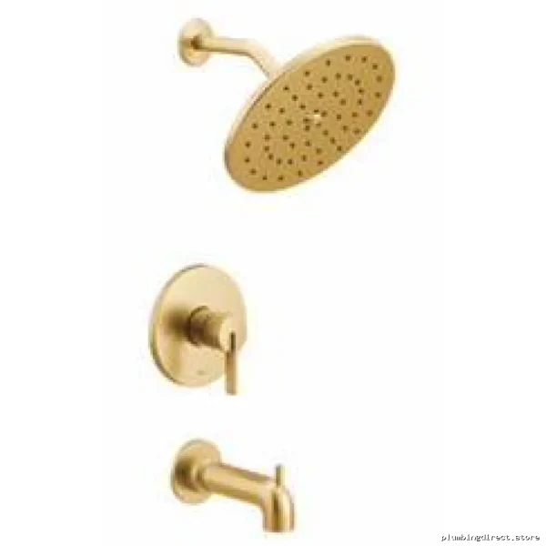 Moen Cia M-Core 3 Series UT3363EPBG Brushed Gold Tub & Shower Trim - Eco-Performance Water-Saving Faucet Design