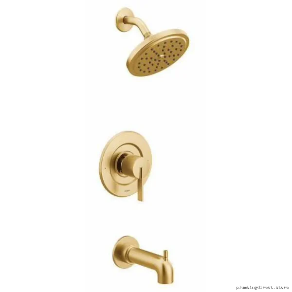 Moen Cia M-Core 3 Series UT3363EPBG Brushed Gold Tub & Shower Trim - Eco-Performance Water-Saving Faucet Design - Image 2