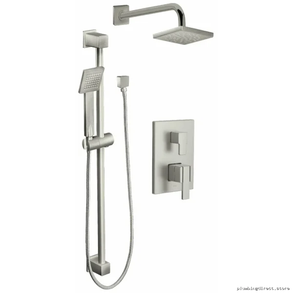 Moen Brushed Nickel 90 Degree Shower Trim Kit KITUTS9011BN - Image 2