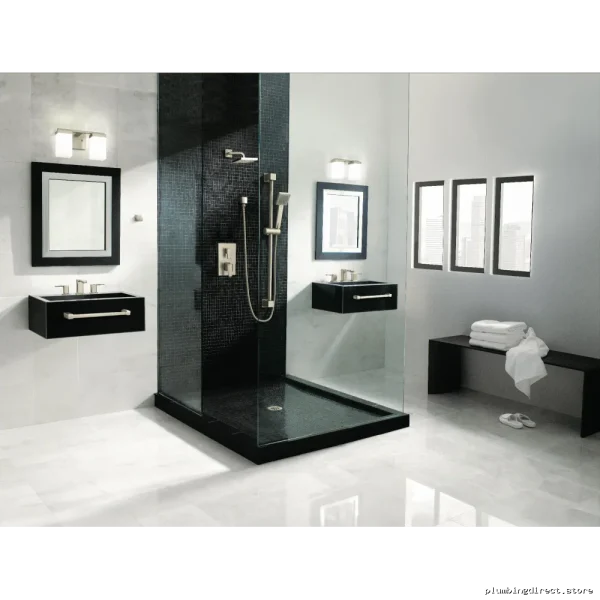 Moen Brushed Nickel 90 Degree Shower Trim Kit KITUTS9011BN