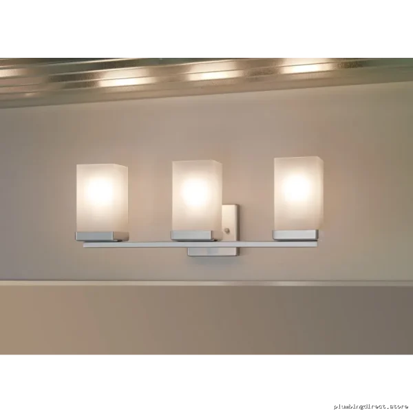 Moen Brushed Nickel 90-Degree Wall Sconce with Triple Globe Lights YB8863BN - Image 4