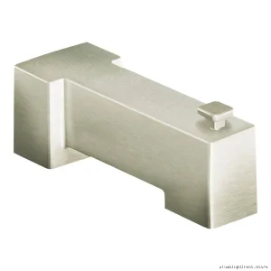 Moen Brushed Nickel 90° Tub Spout with Diverter S3896BN