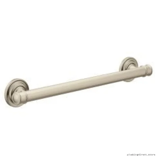 Moen Brushed Nickel 24-Inch Bathroom Grab Bar YG6424BN - Belfield Series