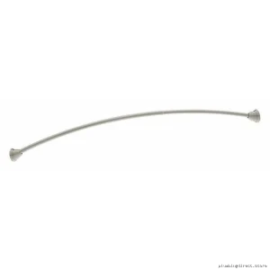 Moen Brushed Nickel Curved Tension Shower Rod 57-60 Inch Magnetix MDN2170BN