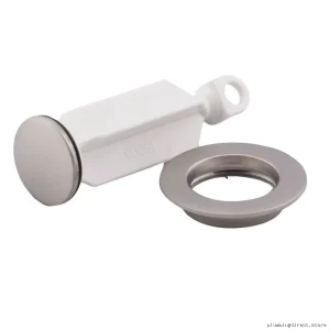 Moen Brushed Nickel Drain Stopper with Seat 10709BN for Bathroom Sink