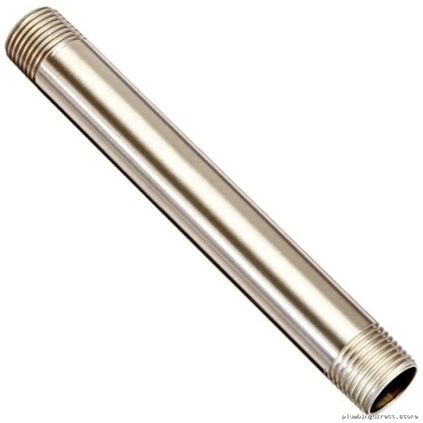 Moen Brushed Nickel Drop Nipple Plumbing Fixture 1/2 in x 8 in