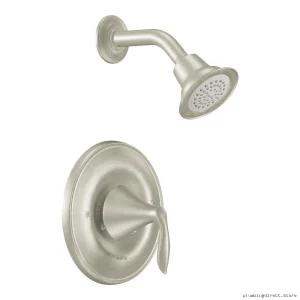 Moen Brushed Nickel Eco-Performance Shower Trim with Posi-Temp Valve