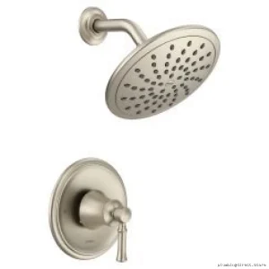 Moen Brushed Nickel Eco-Performance Shower Trim with Posi-Temp Valve