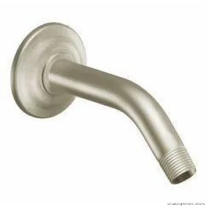 Moen Brushed Nickel Shower Arm with Flange S177BN - Modern Bathroom Upgrade