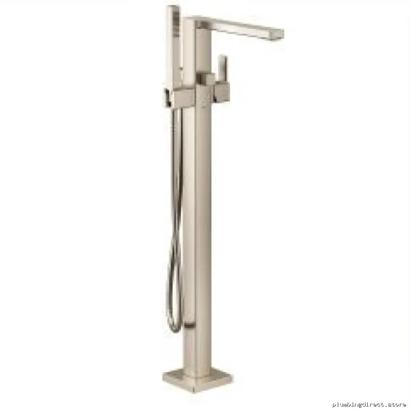 Moen Brushed Nickel 90° Freestanding Bathtub Faucet S905BN